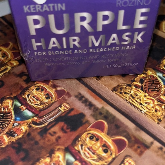 💜 👩‍🦳• Purple Mask x Blonde or Bleach vibes • 👱🏻‍♀️💜 - Picture 3 of 5